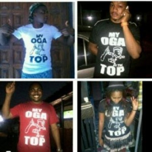 Young Nigerians went far as printing a T shirts about the infamous interview