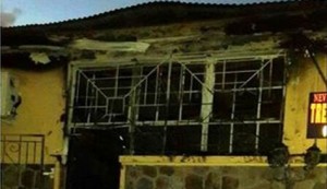 Fire destroys Nevis Treasury Building