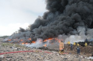 Riverton Dump Fire Blankets City