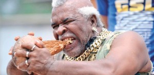 How to peel a coconut Caribbean style