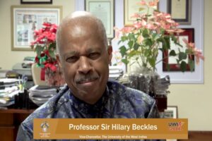 Merry Christmas From UWI Vice-Chancellor Prof. Hilary Beckles